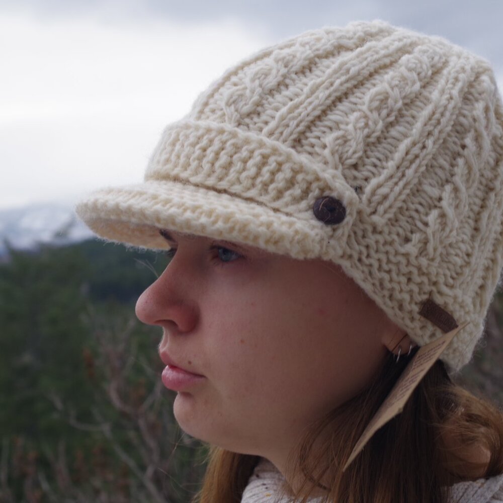 New Handmade Real Wool Alma Ladies Brete Hat - Picture 2 of 7